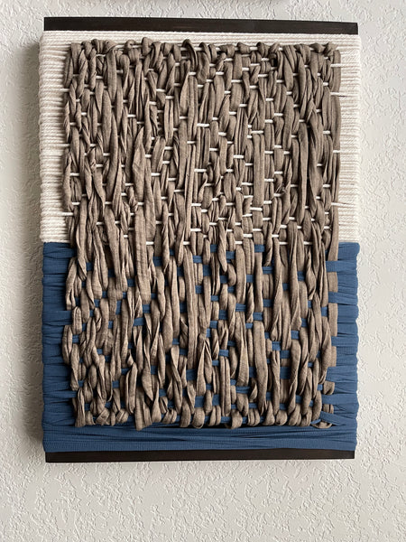 Woven Wall Tile- Green and Blue