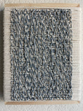 Woven Tile- Blue and White