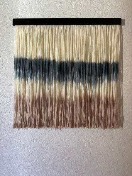 Custom Dip Dyed Wall Hanging