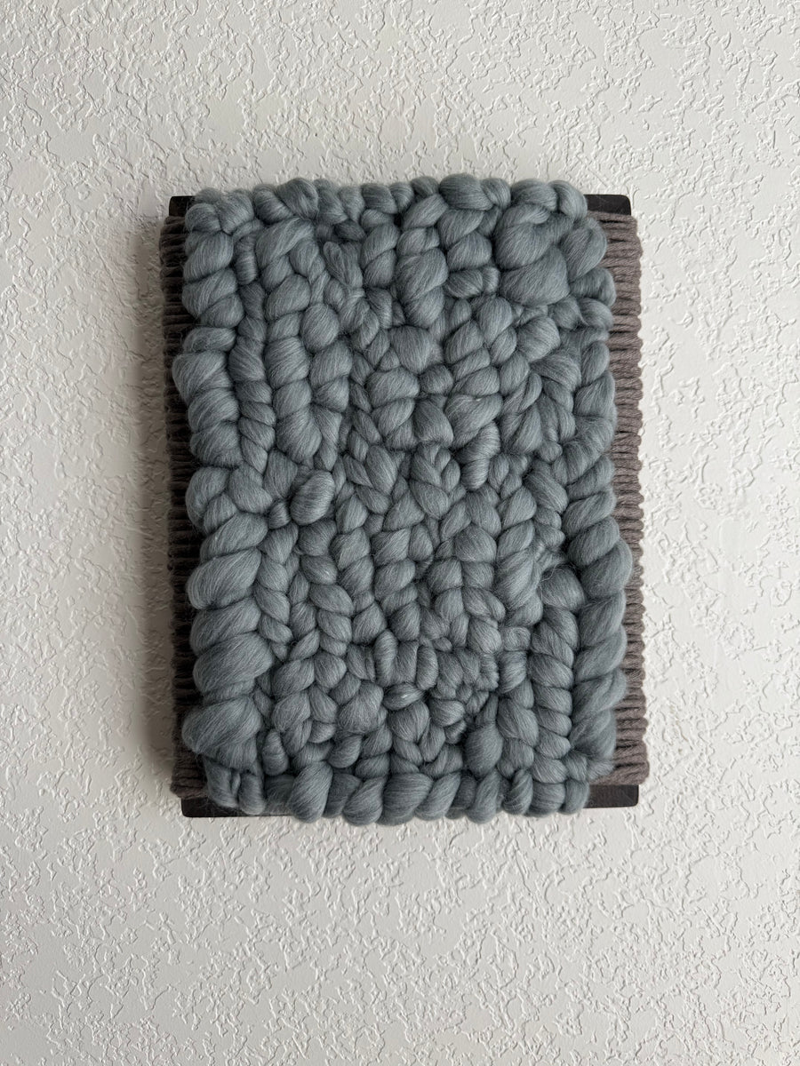 Textured Woven Tile Woven Natural Fiber And Pebbles Design