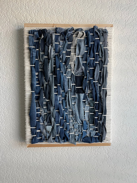 Woven Tile- Recycled Denim Jeans