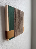 Woven Tile- Layered Twin, Rust and Green