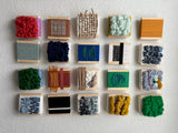 Series of 20 Mini Woven Tiles