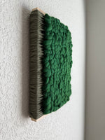 Woven Tile 9x12 - Fluff - Green and Green