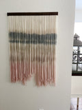 Abstract Dip Dyed Wall Hanging-Down by the Lakes #2