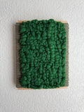 Woven Tile 9x12 - Fluff - Green and Green