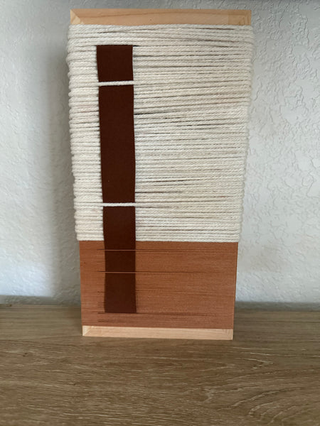 Woven Tile - String Theory- Suede and Beige #1