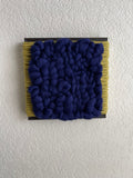 Woven Tile- Fluff-Blue and Lime