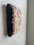 Woven Tile- Fluff- Blush and Grey