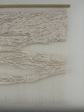 Large Abstract Textured Woven Wall Hanging