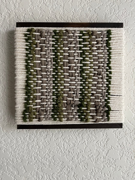 Woven Tile- Earth Series no. 5