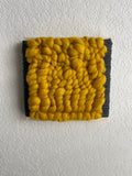 Woven Tile- Fluff-Mustard and Grey