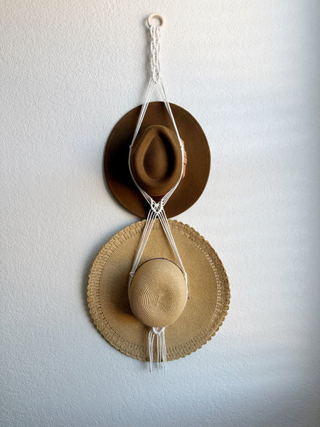 Macramé Hat hanger