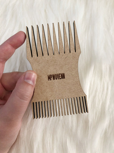 Mpwovenn Weaving Comb