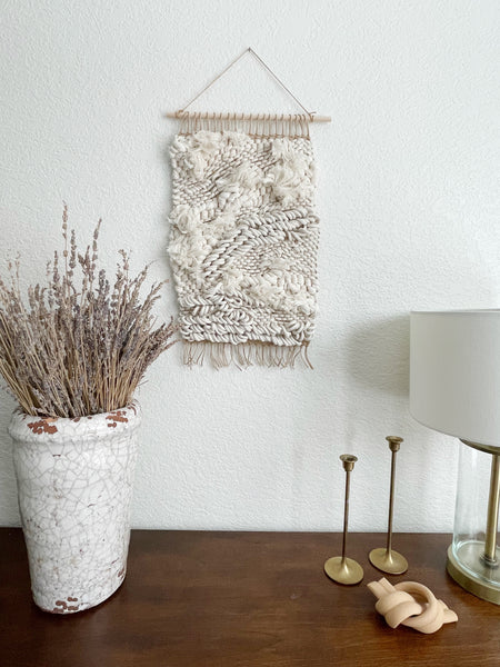 woven wall hanging