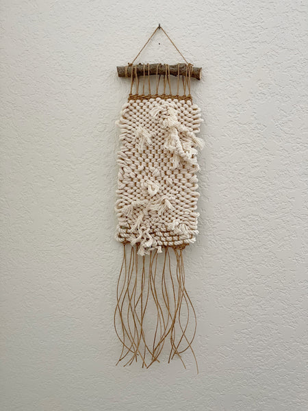 Recycled Raw Woven Wall Hanging